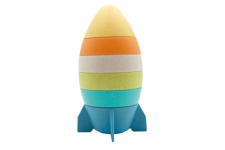 Rakétás montessori építő