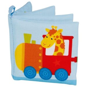 Képeskönyv csörgővel, nyikorgóval és recsegő fóliával